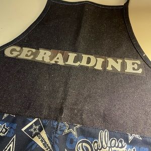 Denim or Cotton Twill Aprons with name